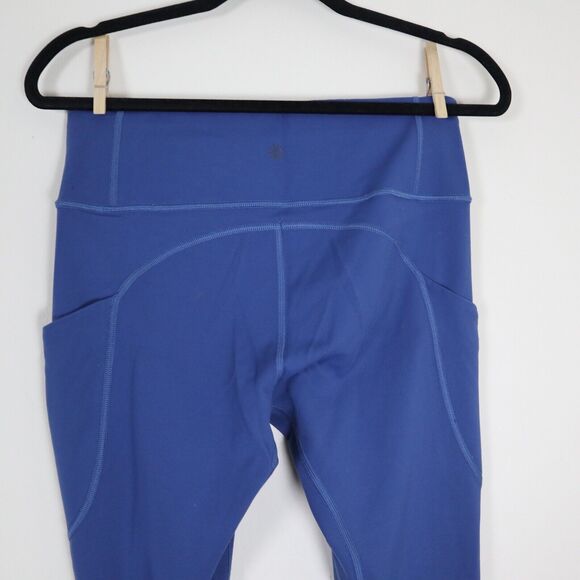Athleta Size M All In Reaction 7/8 Tight Leggings Atlantis Blue - Picture 11 of 12